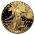 [PROOF] [XF]  American Gold Eagle (1/2 oz) + Cápsula
